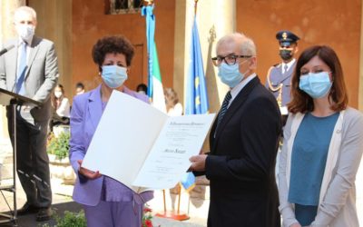 Consegna delle Onorificenze dell’Ordine Al Merito della Repubblica Italiana per Marzio Ascari